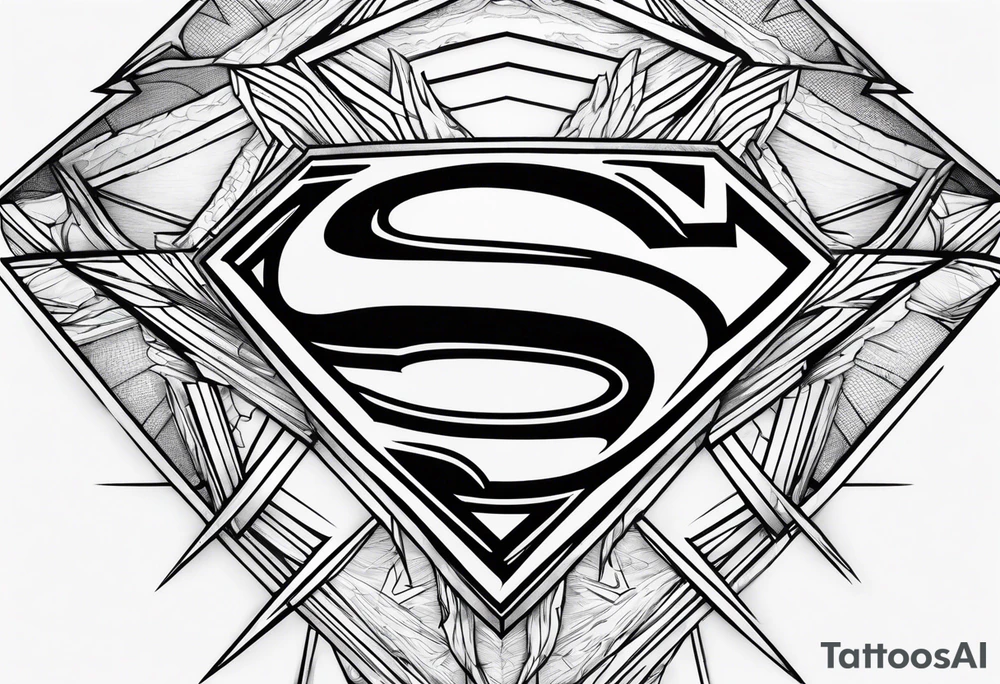 Superman flash tattoo idea