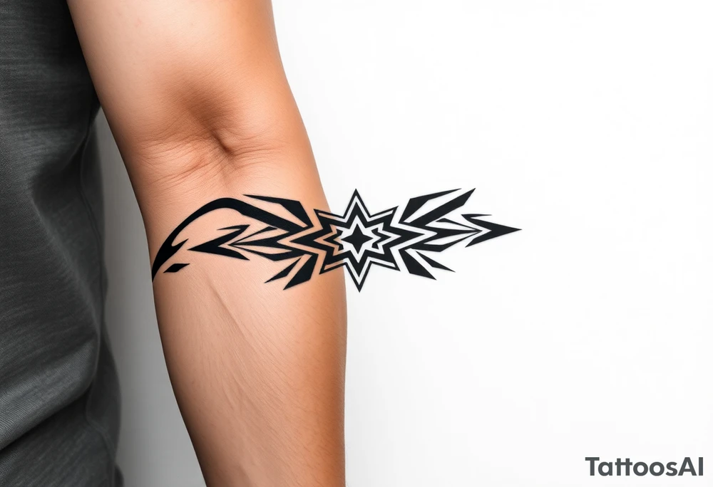 arawak indo tribe tribal tattoo half arm sleeve tattoo idea