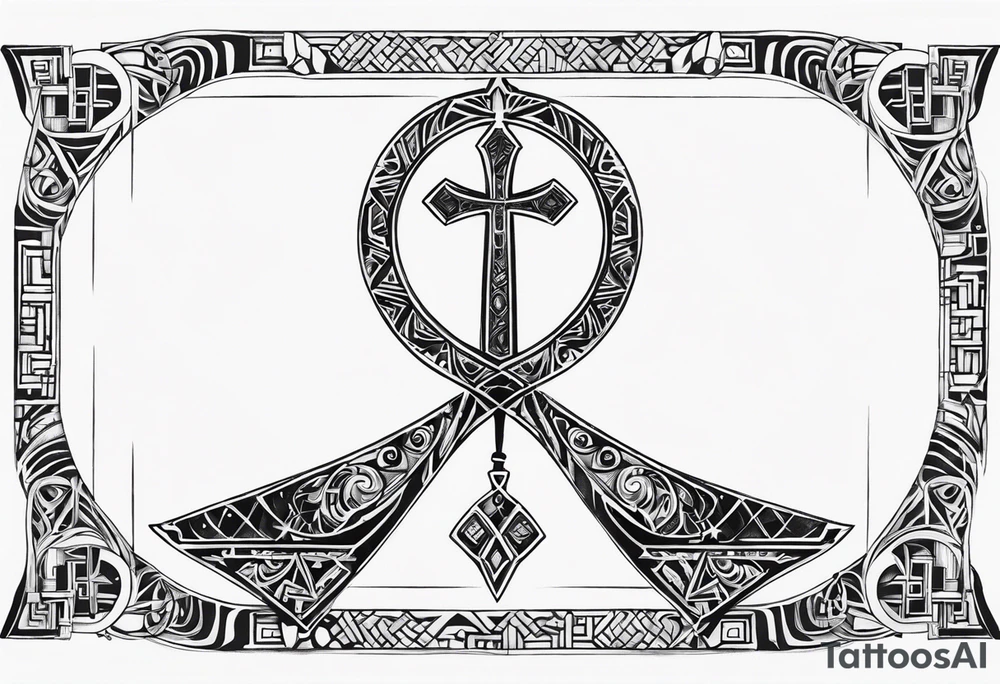 ankh, arm tattoo idea