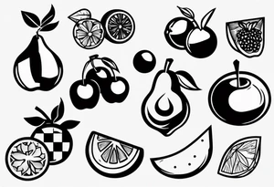 Fruits tattoo idea
