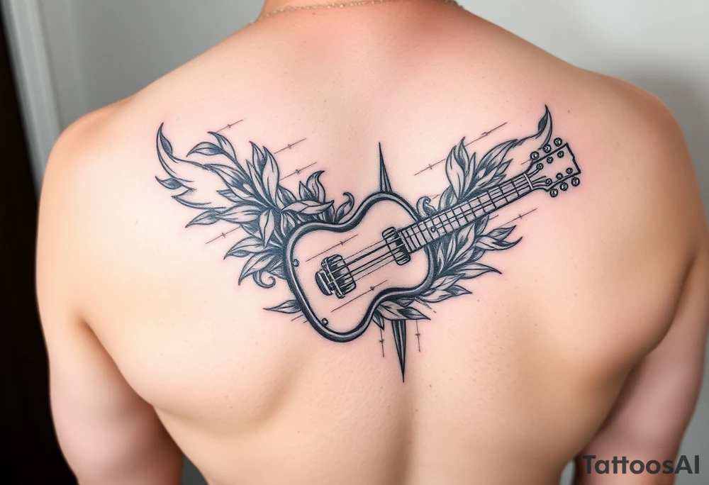 Music sleeve tattoo idea
