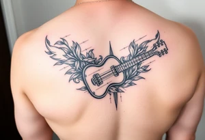 Music sleeve tattoo idea