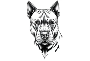 Pitbull niebieskie oczy , kobiety , hazard tattoo idea