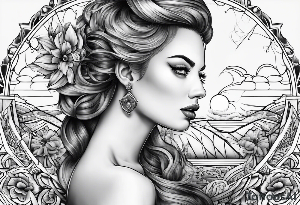 discipline consistency strong tattoo idea