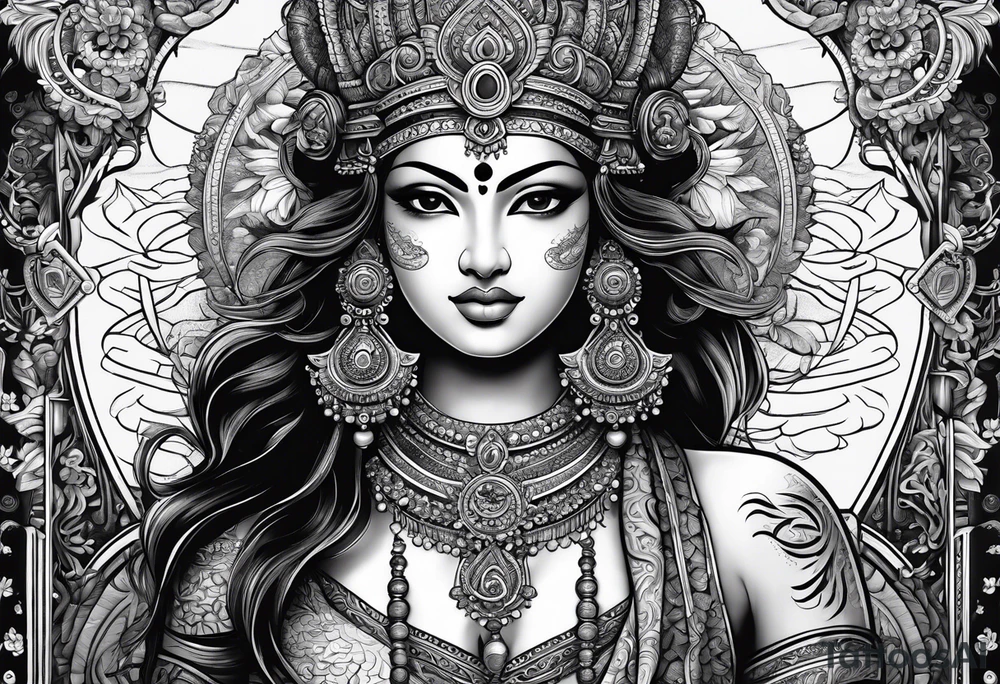 Story of ramayanam tattoo idea