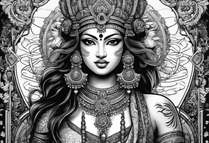 Story of ramayanam tattoo idea