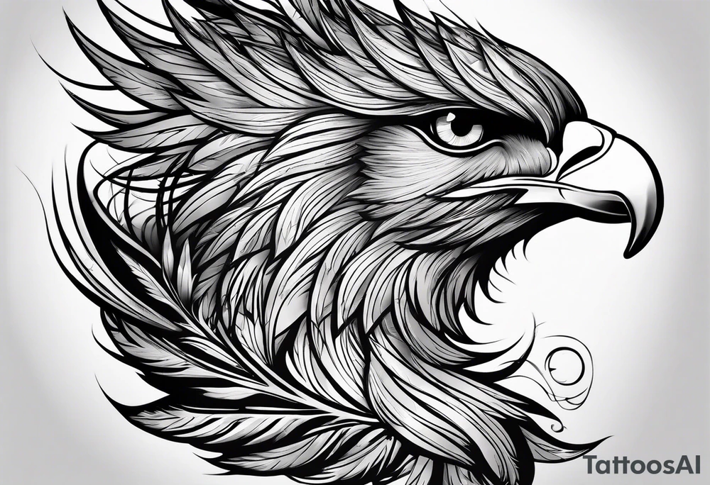 Feather tattoo tattoo idea