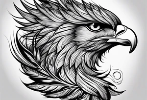 Feather tattoo tattoo idea