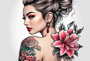 azalea tattoo idea