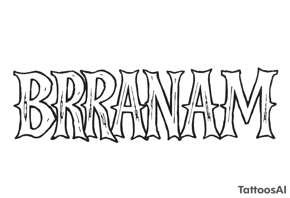 BRANAM tattoo idea