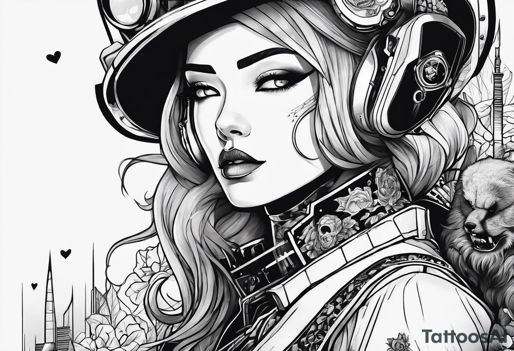 Love, Death & Robots tattoo idea
