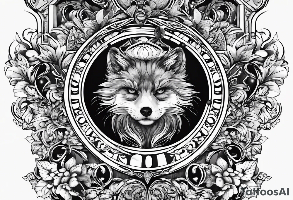 Immagine con acchiappa sogni e doppia personalità tattoo idea Immagine con acchiappa sogni e doppia personalità tattoo idea