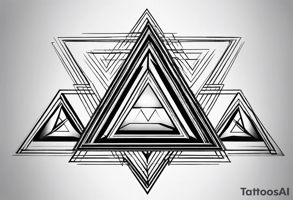 A triangle. Nothing else than that. Just one triangle. tattoo idea A triangle. Nothing else than that. Just one triangle. tattoo idea