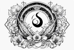 Scorpio with Libra with Pices tattoo idea