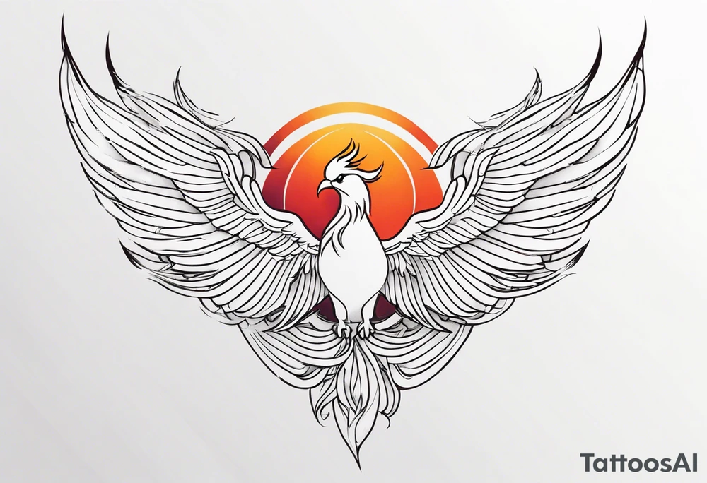 phoenix tattoo idea