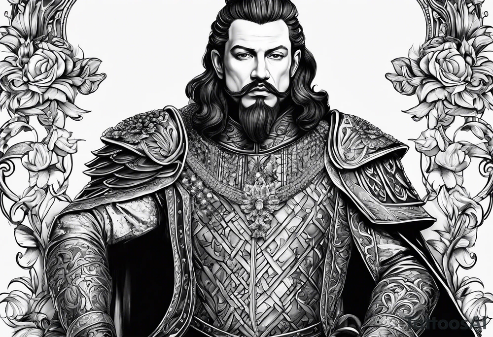 king Louis tattoo idea