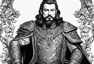 king Louis tattoo idea