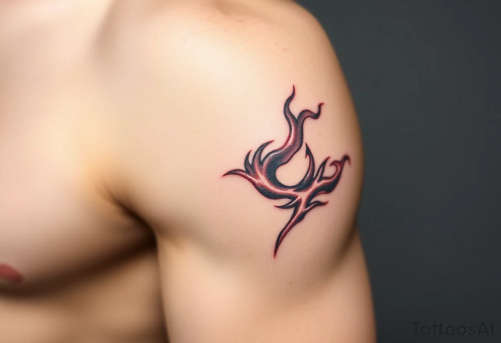 flame tattoo idea