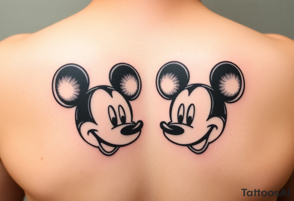 Mickeymouse heads Matthew 6lbs 7oz.    19 1/2in 07-29-2012 tattoo idea