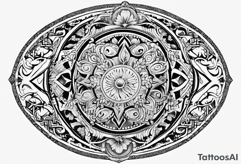 fine line greek tattoo tattoo idea