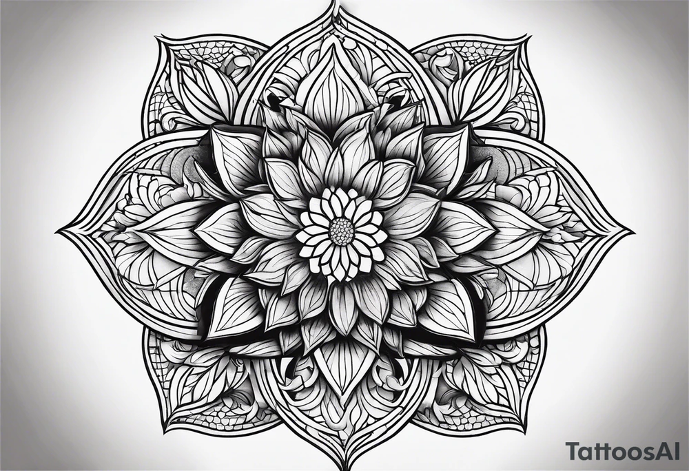 flower of life tattoo idea