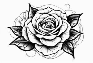 Gothic Rose tattoo idea