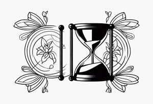 Hourglass tattoo idea