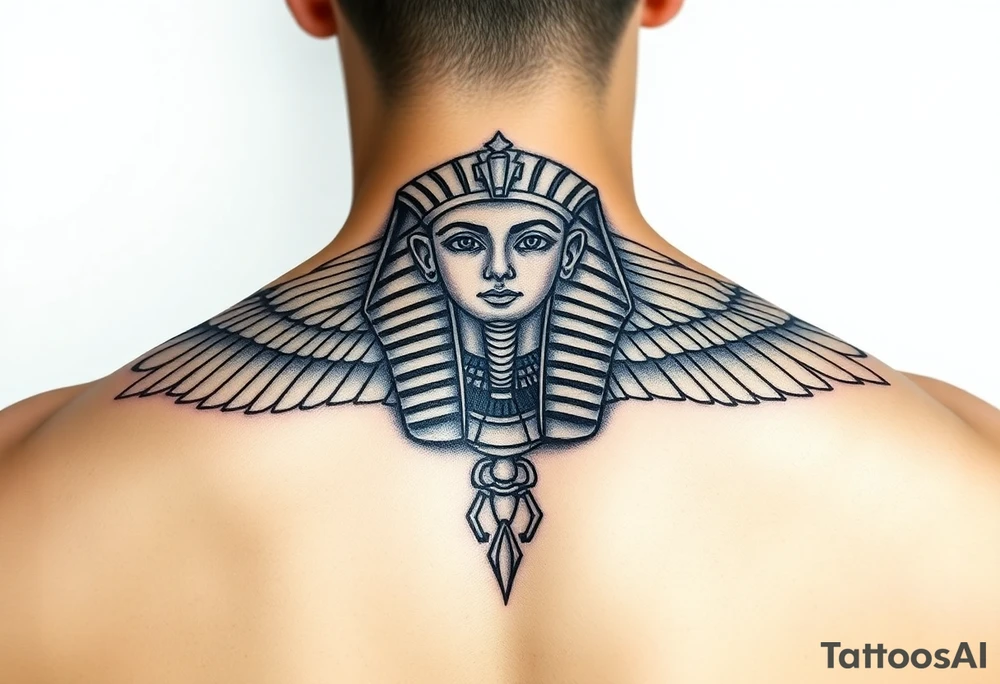 egyptian themed tattoo idea