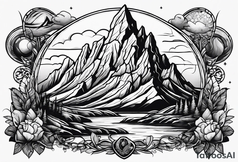 geology tattoo idea