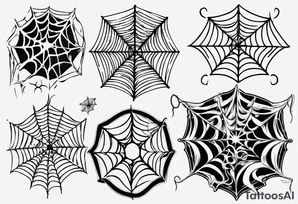 Tangled webs tattoo idea