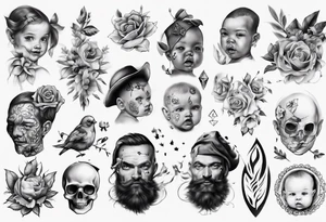 Baby Füße tattoo idea