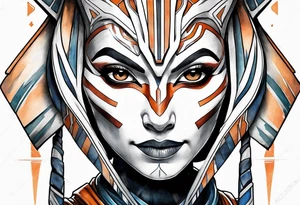 Sexy ahsoka tattoo idea