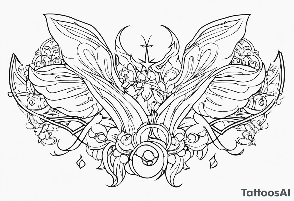 Chuuya Nakahara minimalistic tattoo tattoo idea