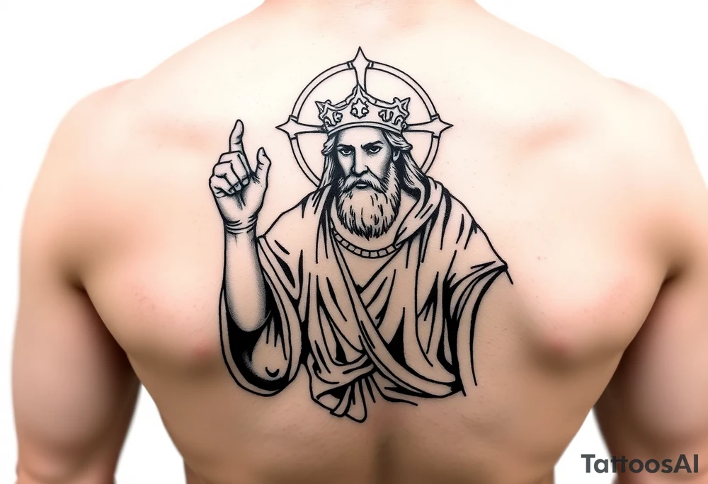 saint christopher tattoo idea