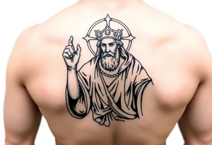 saint christopher tattoo idea