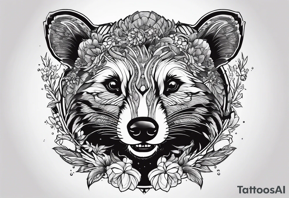 Honey Mc.Badgers tattoo idea