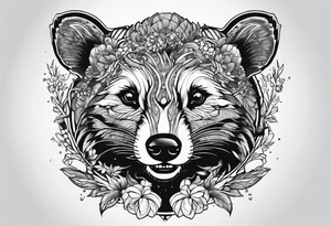 Honey Mc.Badgers tattoo idea