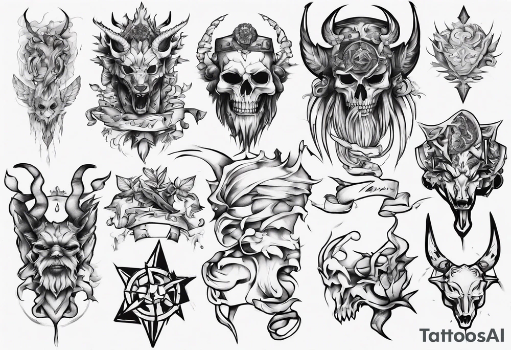 Let choas rein tattoo idea