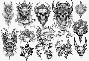 Let choas rein tattoo idea
