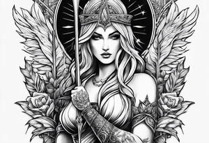 Spear of Longinus　EVA tattoo idea