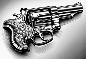 Gun bullet tattoo idea
