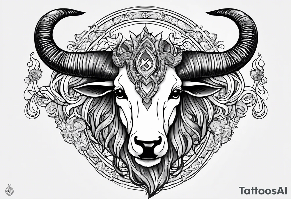 Capricorn tattoo idea