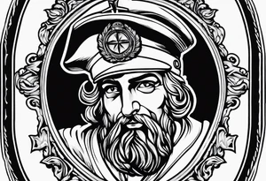 church burning down tattoo idea