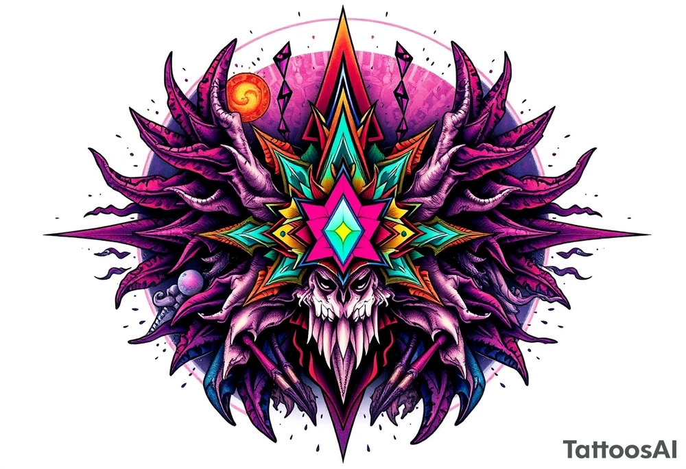 Mystical tattoo idea