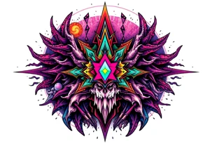 Mystical tattoo idea