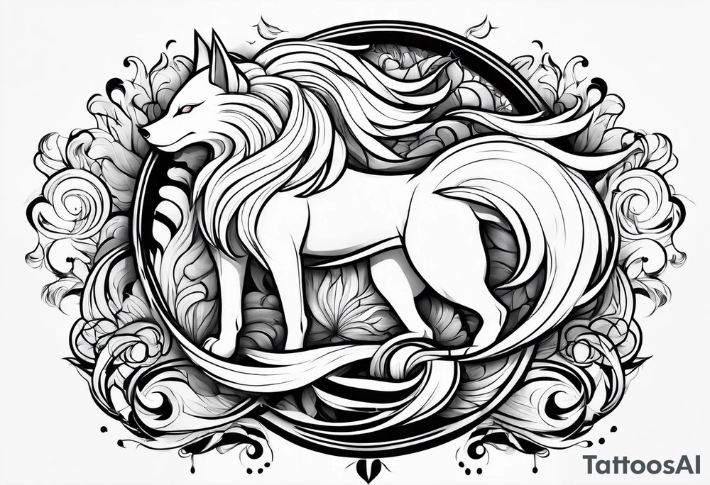 ninetales tattoo idea
