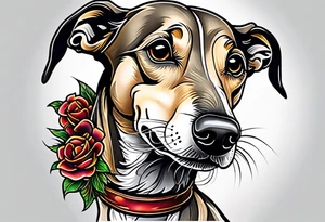 Greyhound tattoo idea