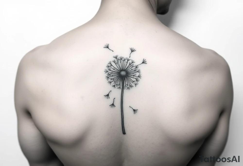 Dandelion tattoo idea
