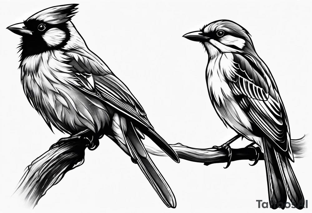 birds of fortuity tattoo idea