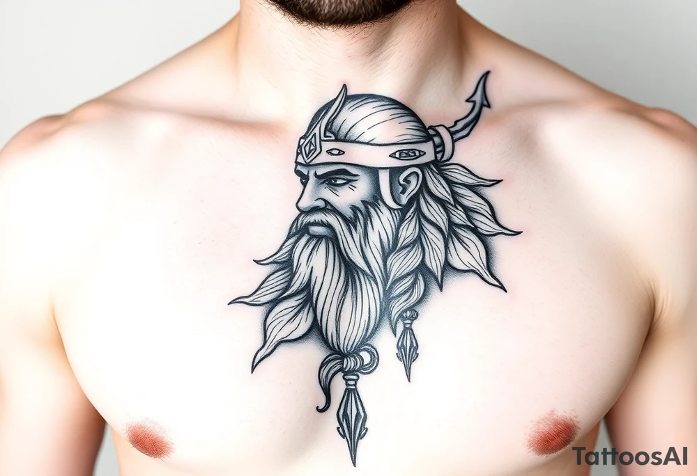 Roman viking tattoo idea